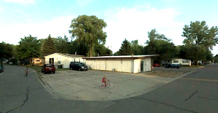 Existing from northwest